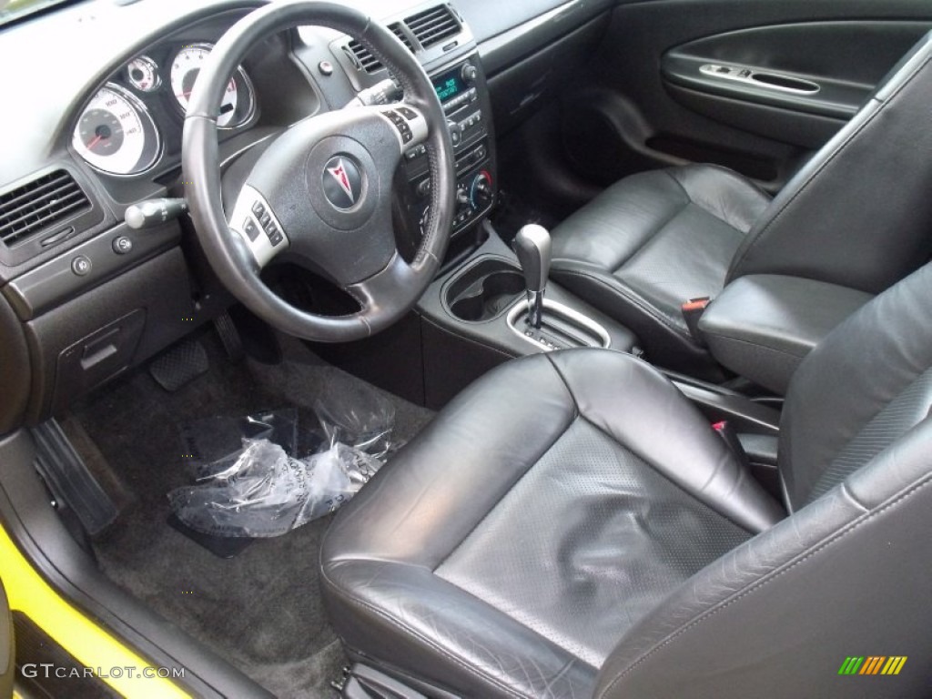 Ebony Interior 2007 Pontiac G5 GT Photo #59849104