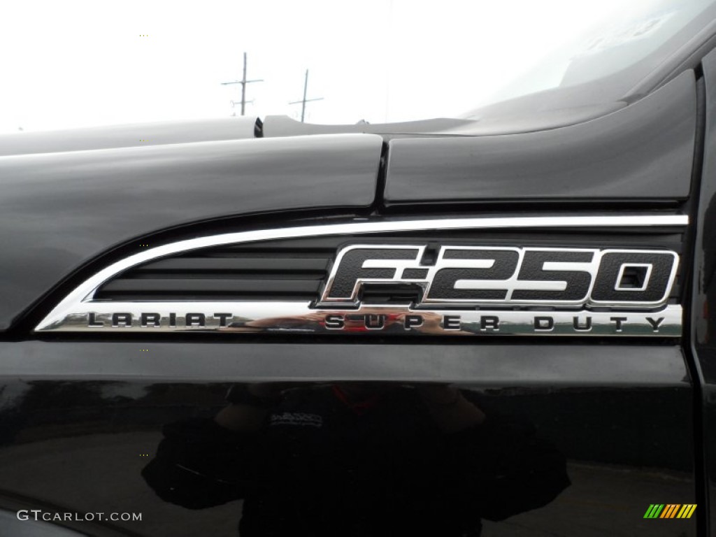 2012 Ford F250 Super Duty Lariat Crew Cab 4x4 Marks and Logos Photo #59849812