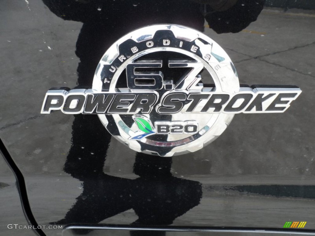 2012 Ford F250 Super Duty Lariat Crew Cab 4x4 Marks and Logos Photo #59849818