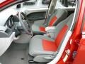 Pastel Slate Gray/Red Interior Photo for 2007 Dodge Caliber #59850220