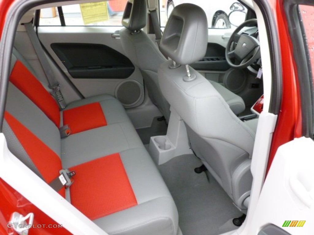 Pastel Slate Gray/Red Interior 2007 Dodge Caliber SXT Photo #59850268