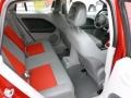 Pastel Slate Gray/Red 2007 Dodge Caliber SXT Interior Color