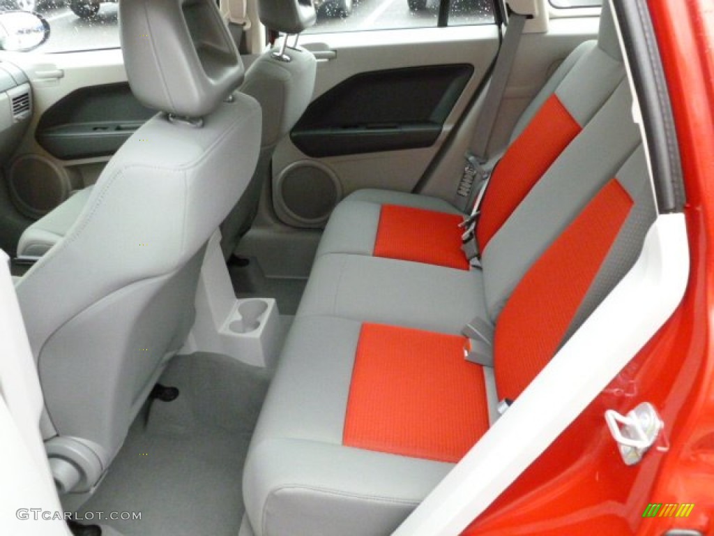 Pastel Slate Gray/Red Interior 2007 Dodge Caliber SXT Photo #59850274