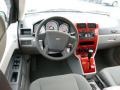 Pastel Slate Gray/Red 2007 Dodge Caliber SXT Dashboard