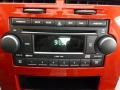 2007 Dodge Caliber Pastel Slate Gray/Red Interior Audio System Photo