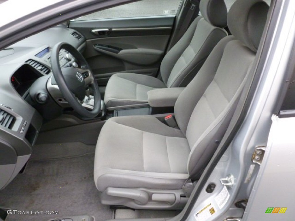 Gray Interior 2007 Honda Civic EX Sedan Photo #59850334