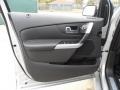 Charcoal Black/Silver Smoke Metallic 2012 Ford Edge Sport Door Panel