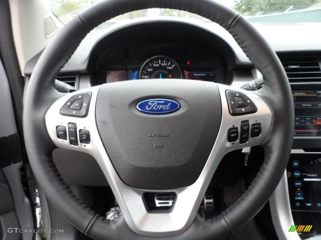 2012 Ford Edge Sport Steering Wheel Photos