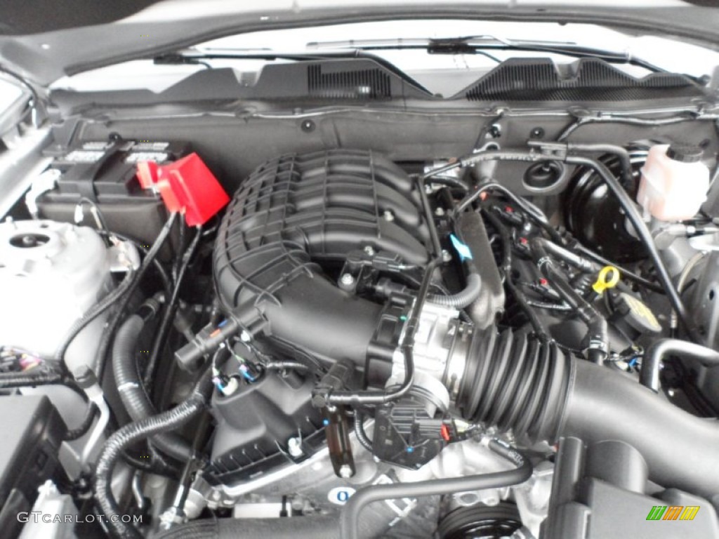 2012 Ford Mustang V6 Coupe 3.7 Liter DOHC 24-Valve Ti-VCT V6 Engine Photo #59850780