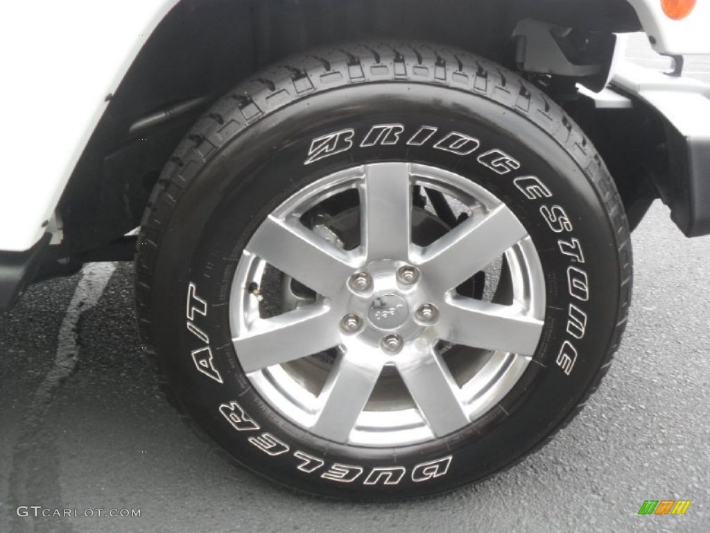 2012 Jeep Wrangler Unlimited Sahara 4x4 Wheel Photo #59850814