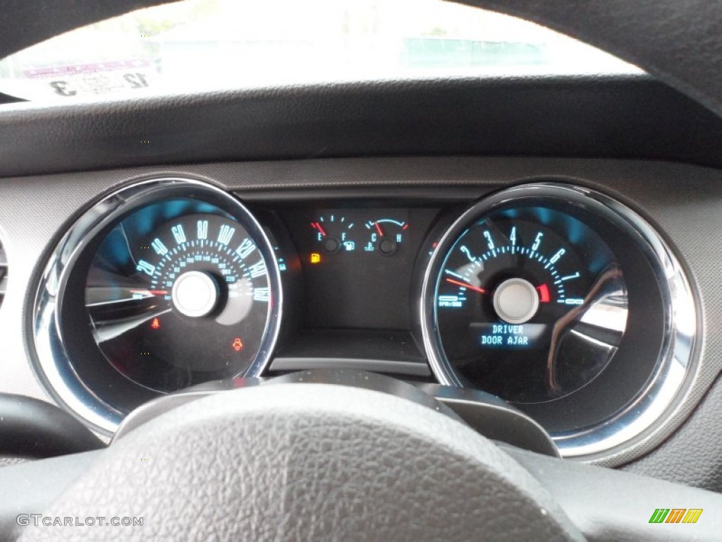 2012 Ford Mustang V6 Coupe Gauges Photo #59850850