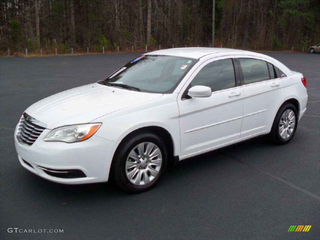 Bright White Chrysler 200