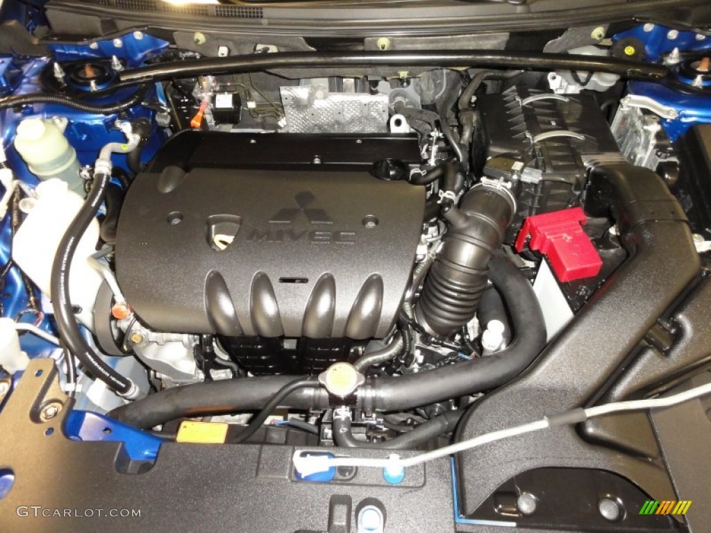 2010 Mitsubishi Lancer GTS 2.4 Liter DOHC 16-Valve MIVEC 4 Cylinder Engine Photo #59851528