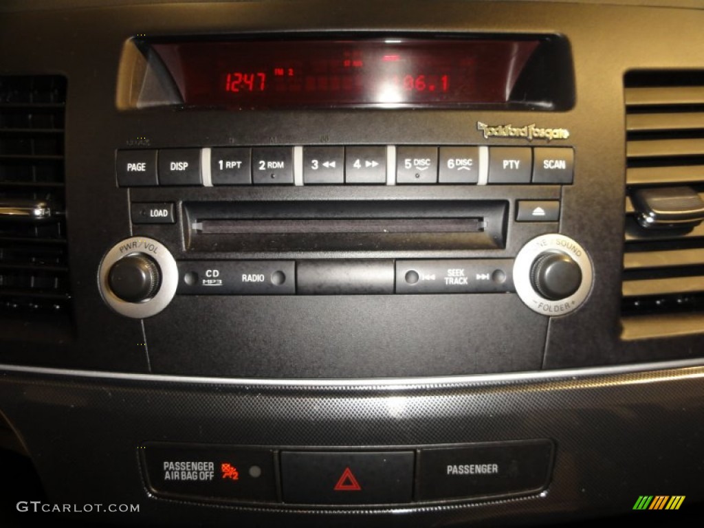 2010 Mitsubishi Lancer GTS Audio System Photo #59851552