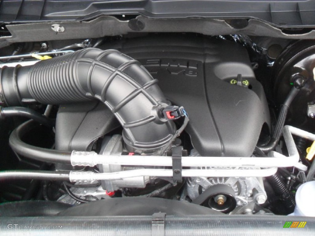2012 Dodge Ram 1500 Big Horn Quad Cab 4x4 5.7 Liter HEMI OHV 16-Valve VVT MDS V8 Engine Photo #59851573