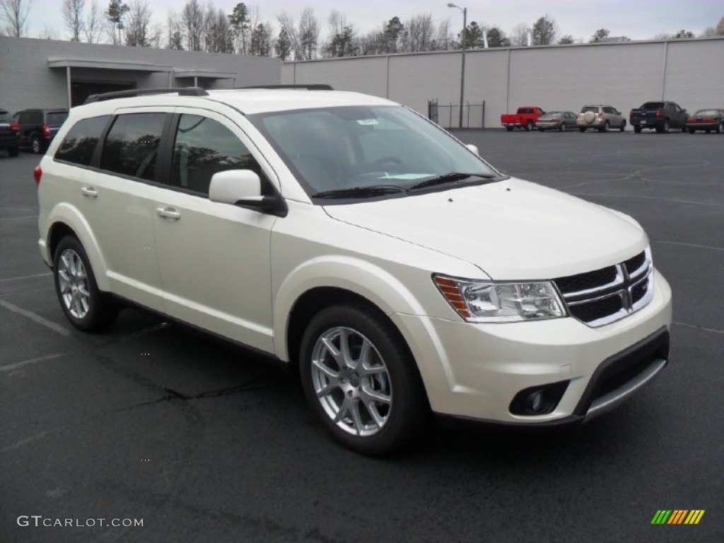 Ivory White Tri-Coat 2012 Dodge Journey SXT AWD Exterior Photo #59851609