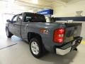 2010 Blue Granite Metallic Chevrolet Silverado 1500 LT Extended Cab 4x4  photo #9