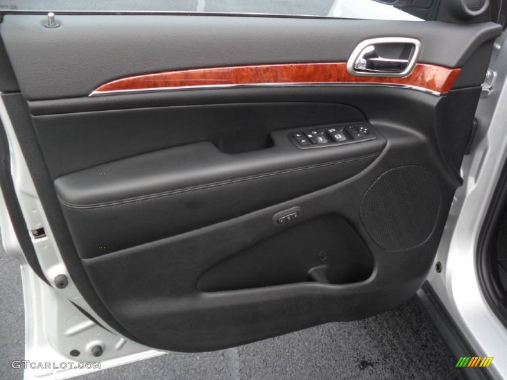 Black Interior 2012 Jeep Grand Cherokee Limited 4x4 Photo #59851951