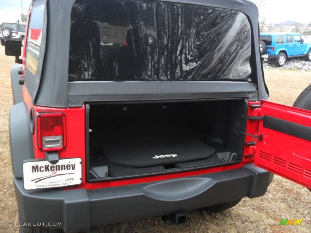 2012 Wrangler Unlimited Sport S 4x4 - Flame Red / Black photo #17