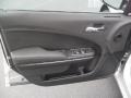 Black 2012 Dodge Charger SXT Door Panel