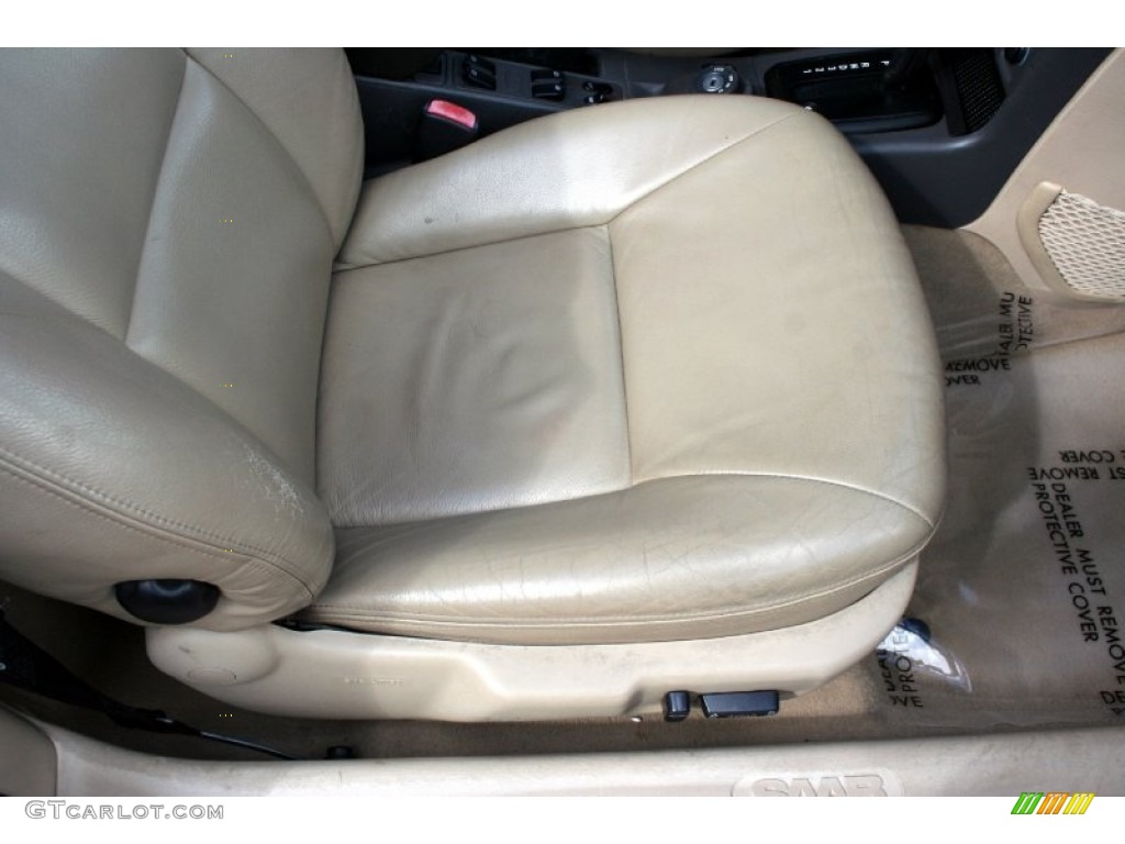 2002 9-3 SE Convertible - Cosmic Blue Metallic / Sand Beige photo #36
