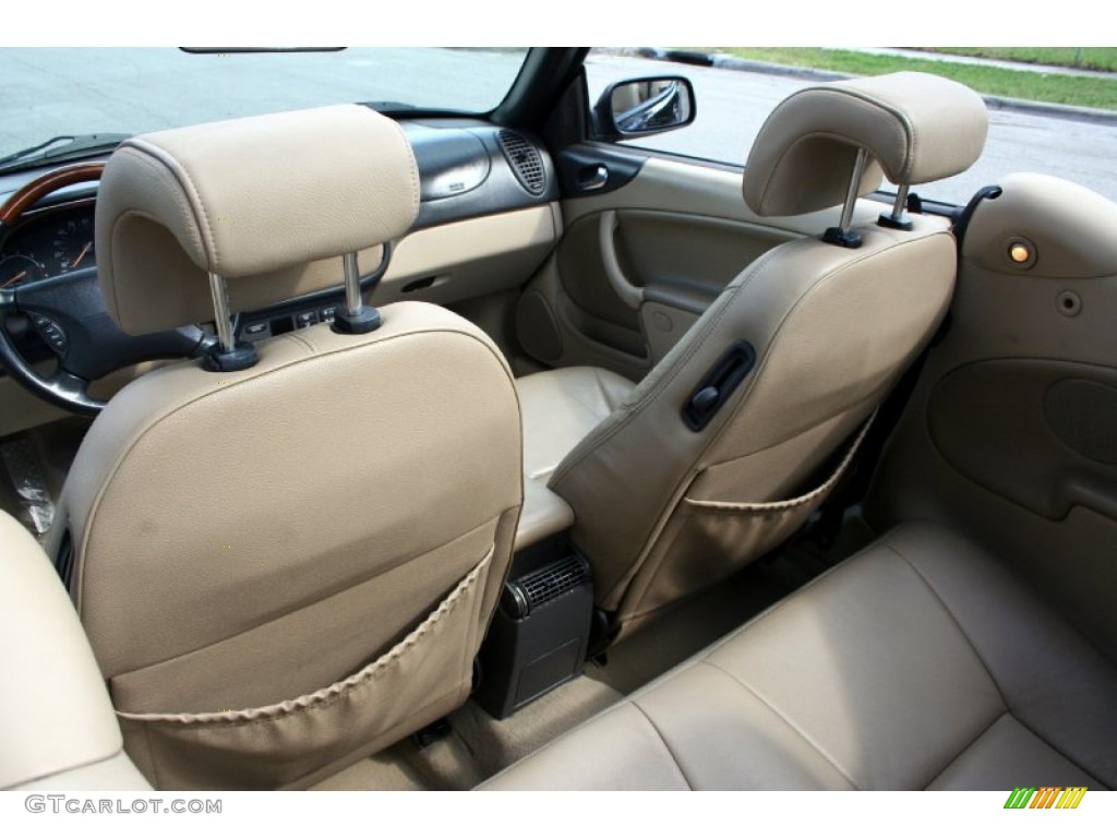 2002 9-3 SE Convertible - Cosmic Blue Metallic / Sand Beige photo #44
