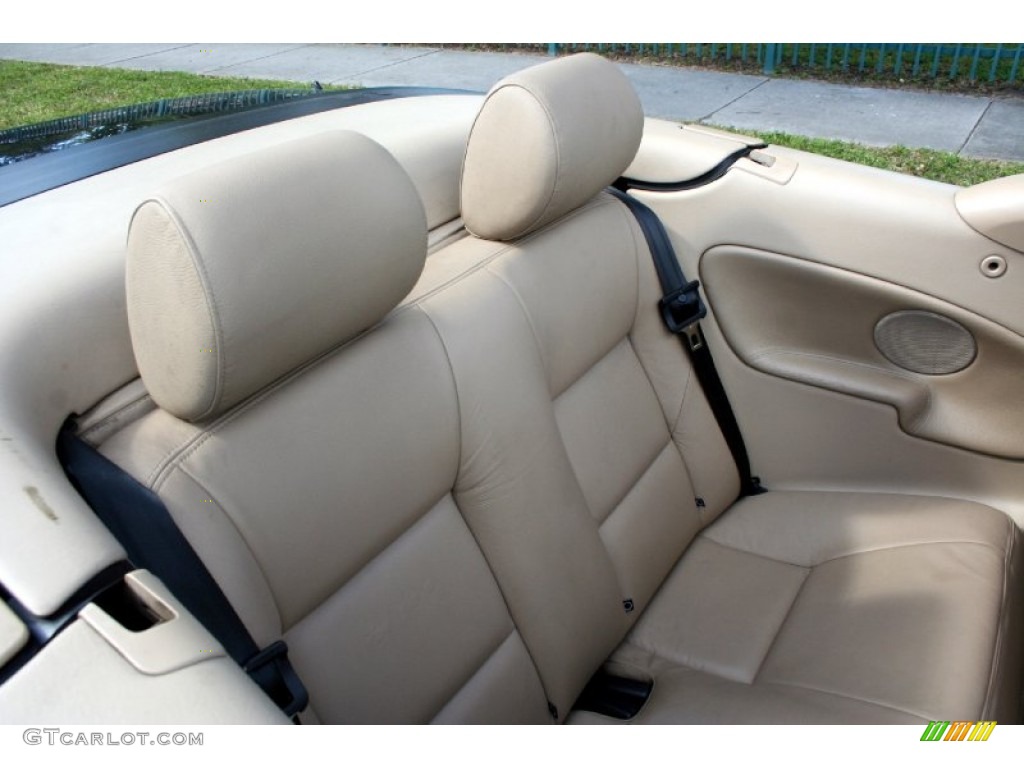 2002 9-3 SE Convertible - Cosmic Blue Metallic / Sand Beige photo #49