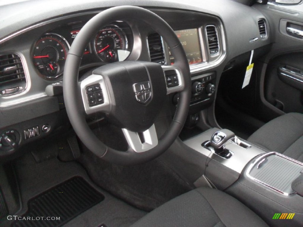 2012 Dodge Charger SXT Black Dashboard Photo #59852536