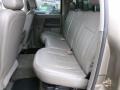 2006 Dodge Ram 2500 Khaki Interior Rear Seat Photo