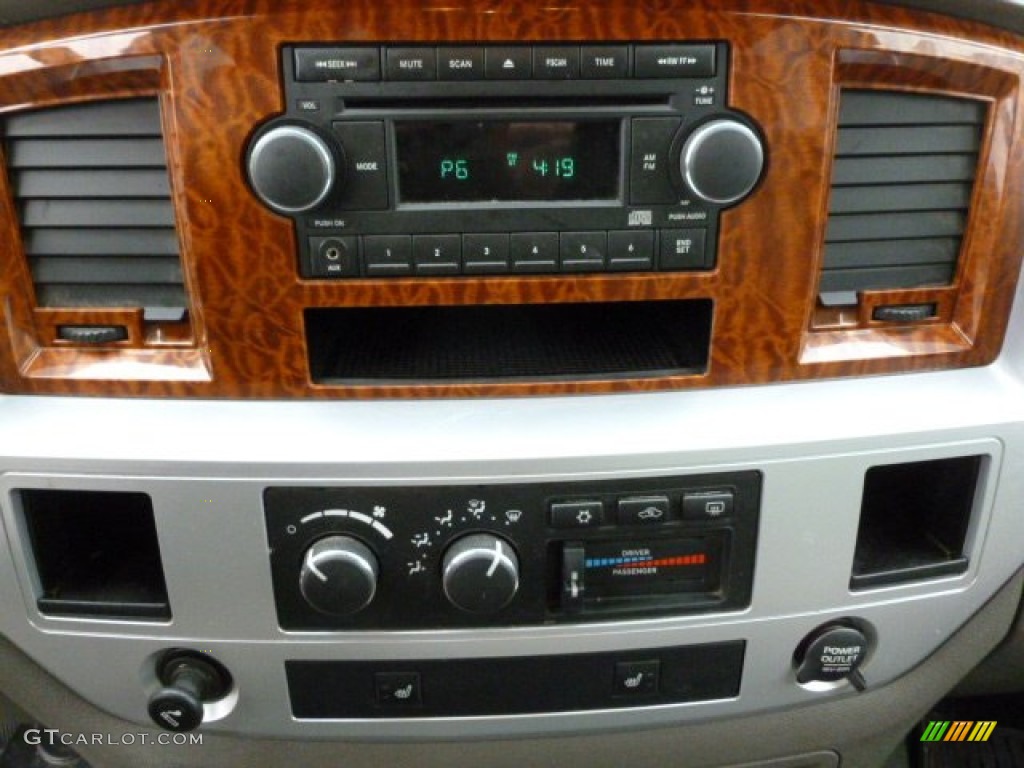 2006 Dodge Ram 2500 Laramie Quad Cab 4x4 Controls Photo #59853014
