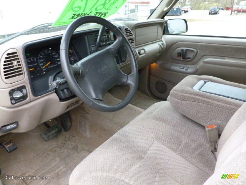 Neutral Interior 1997 Gmc Sierra 1500 Sle Extended Cab 4x4