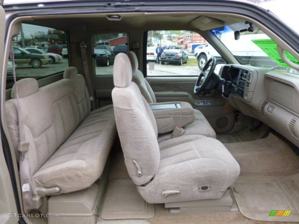 Neutral Interior 1997 GMC Sierra 1500 SLE Extended Cab 4x4 Photo #59853133