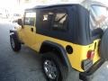 2004 Solar Yellow Jeep Wrangler Unlimited 4x4  photo #18