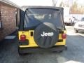 2004 Solar Yellow Jeep Wrangler Unlimited 4x4  photo #20