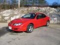 2005 Victory Red Pontiac Sunfire Coupe  photo #8