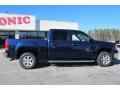 2012 Midnight Blue Metallic GMC Sierra 1500 SLE Crew Cab  photo #8