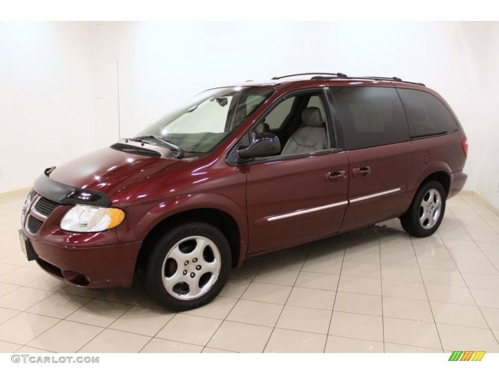 Dark Garnet Red Pearl 2002 Dodge Grand Caravan ES Exterior Photo #59855005