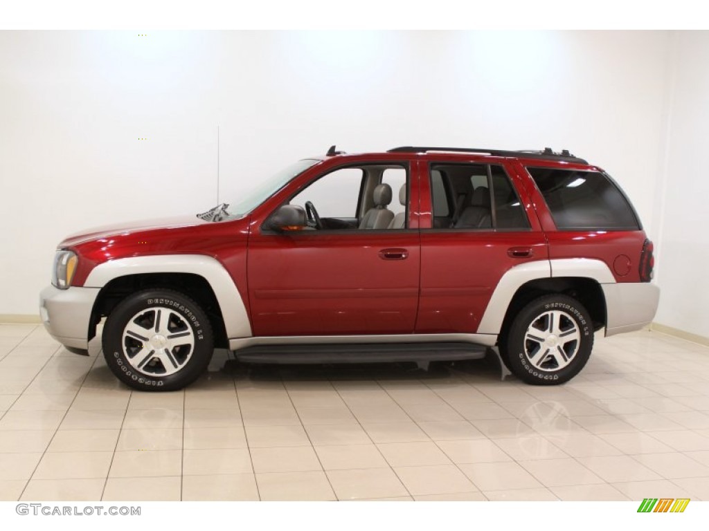 Red Jewel Tint Coat 2006 Chevrolet TrailBlazer LT 4x4 Exterior Photo #59855086