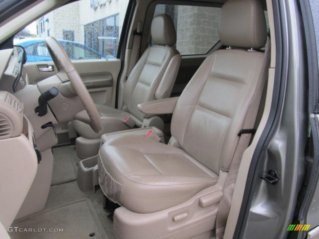 Pebble Beige Interior 2004 Ford Freestar Limited Photo #59855173