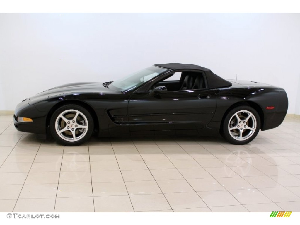 Black 2004 Chevrolet Corvette Convertible Exterior Photo #59855194