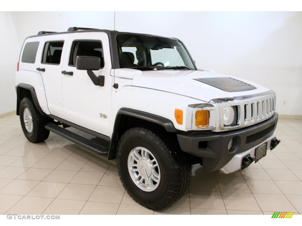 Birch White Hummer H3