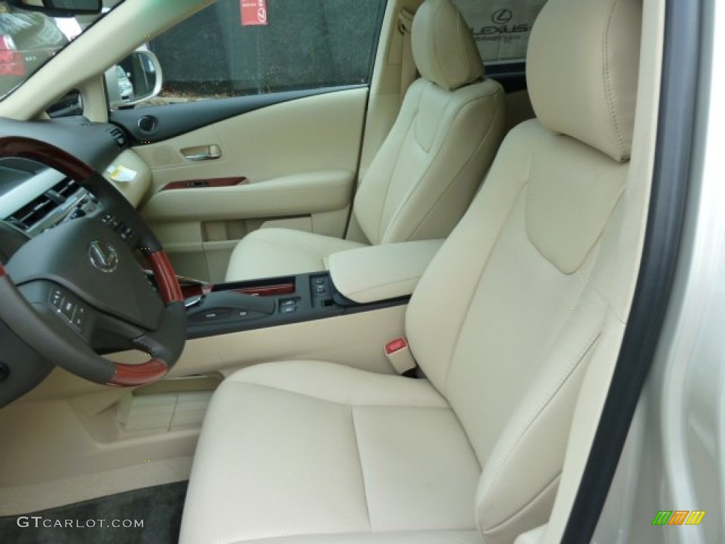 Parchment Interior 2012 Lexus RX 350 AWD Photo #59856334