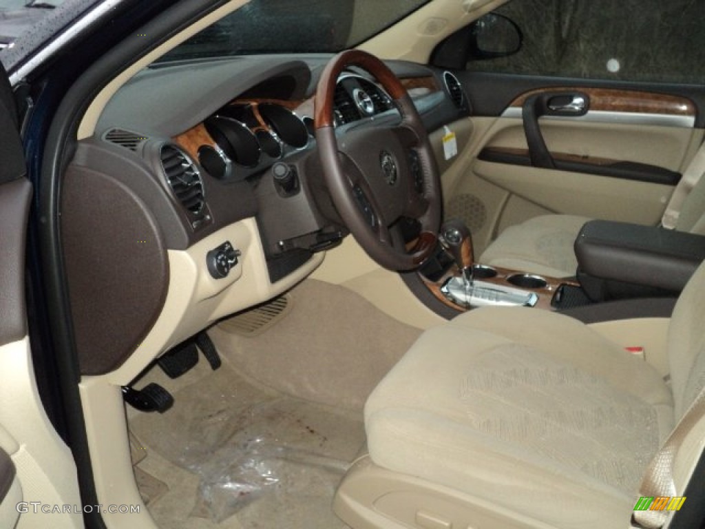Cashmere Interior 2012 Buick Enclave FWD Photo #59856550