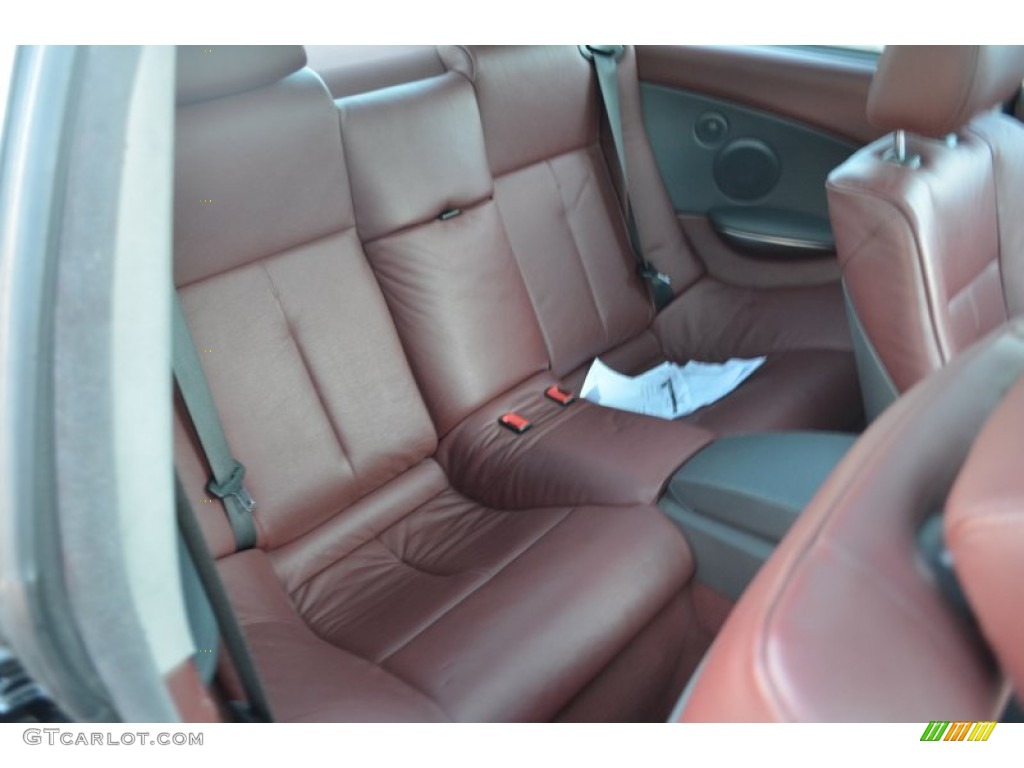 Chateau Red Interior 2004 BMW 6 Series 645i Coupe Photo #59857177