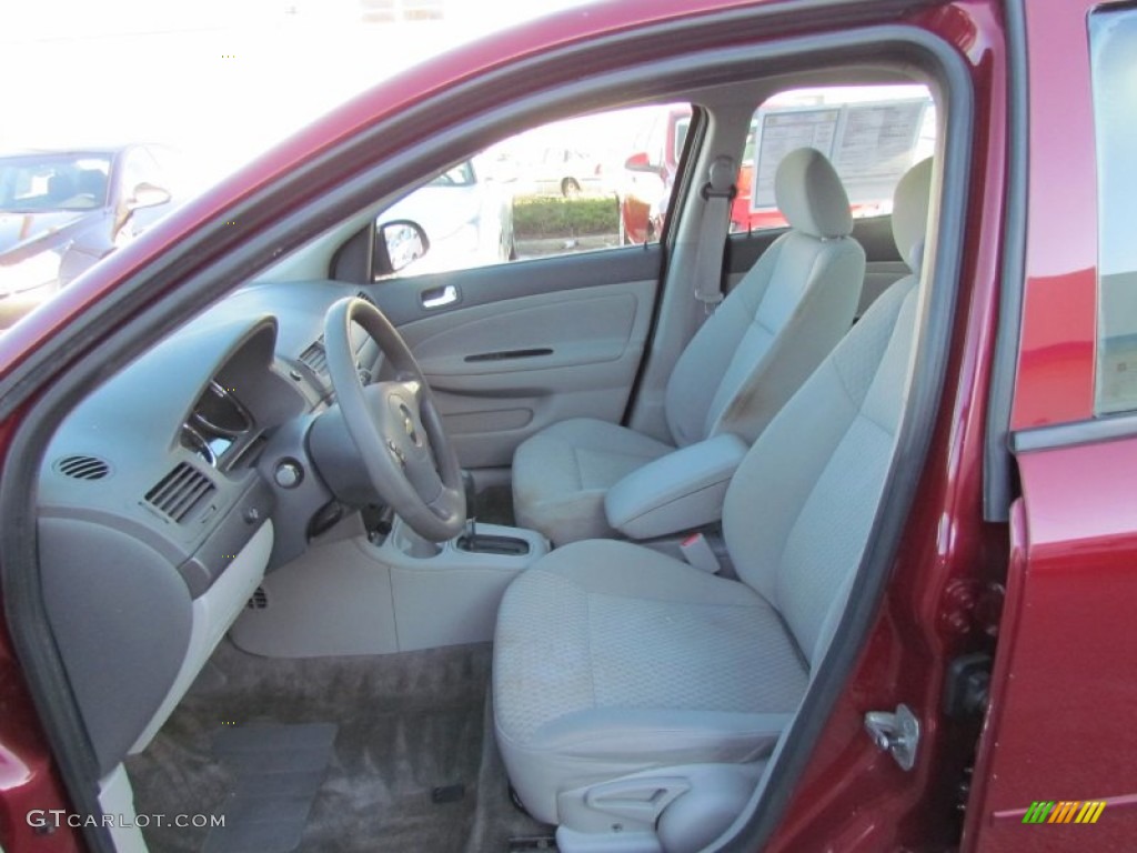 2007 Cobalt LT Sedan - Sport Red Tint Coat / Gray photo #10