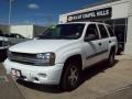 2004 Summit White Chevrolet TrailBlazer LS 4x4  photo #9