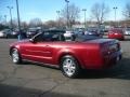 2007 Redfire Metallic Ford Mustang V6 Deluxe Convertible  photo #4