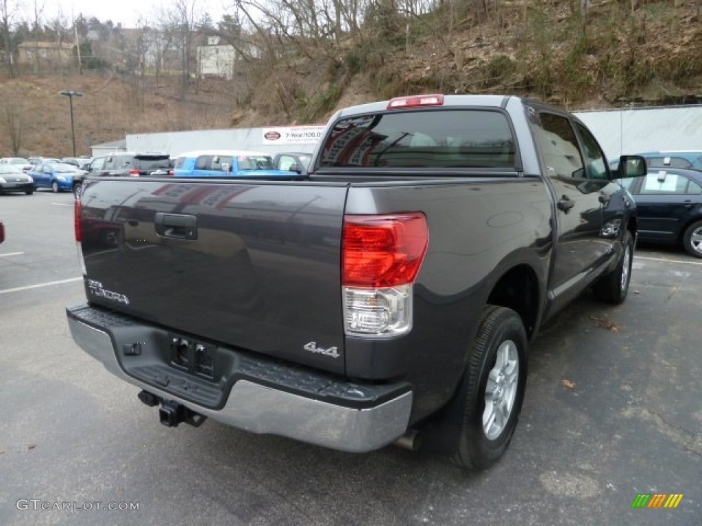 2011 Tundra SR5 CrewMax 4x4 - Magnetic Gray Metallic / Graphite Gray photo #4