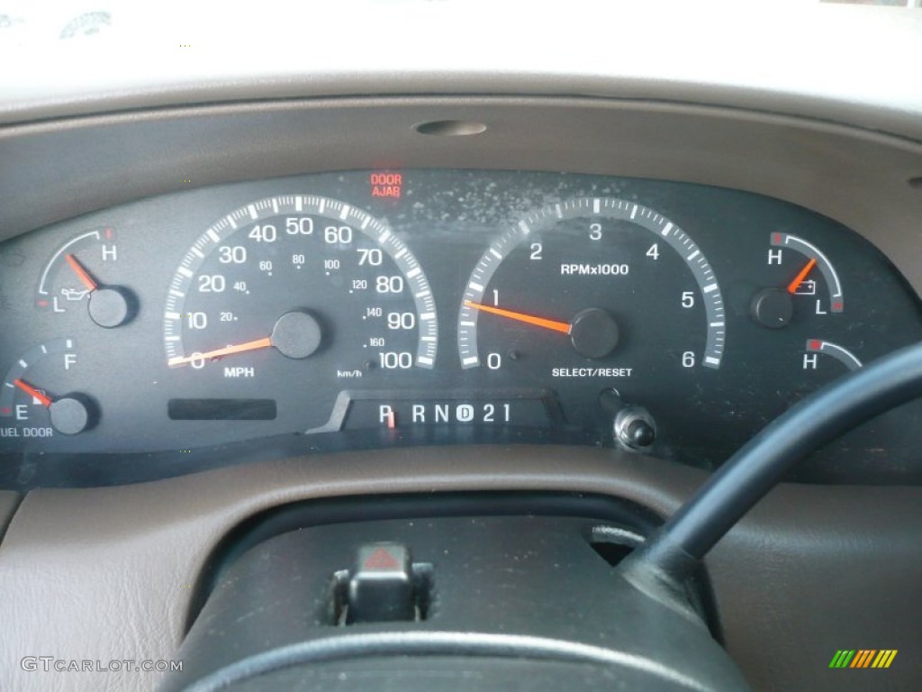 1999 Ford F150 XLT Extended Cab 4x4 Gauges Photo #59862015