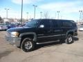 2002 Onyx Black GMC Sierra 2500HD SLT Extended Cab 4x4  photo #2